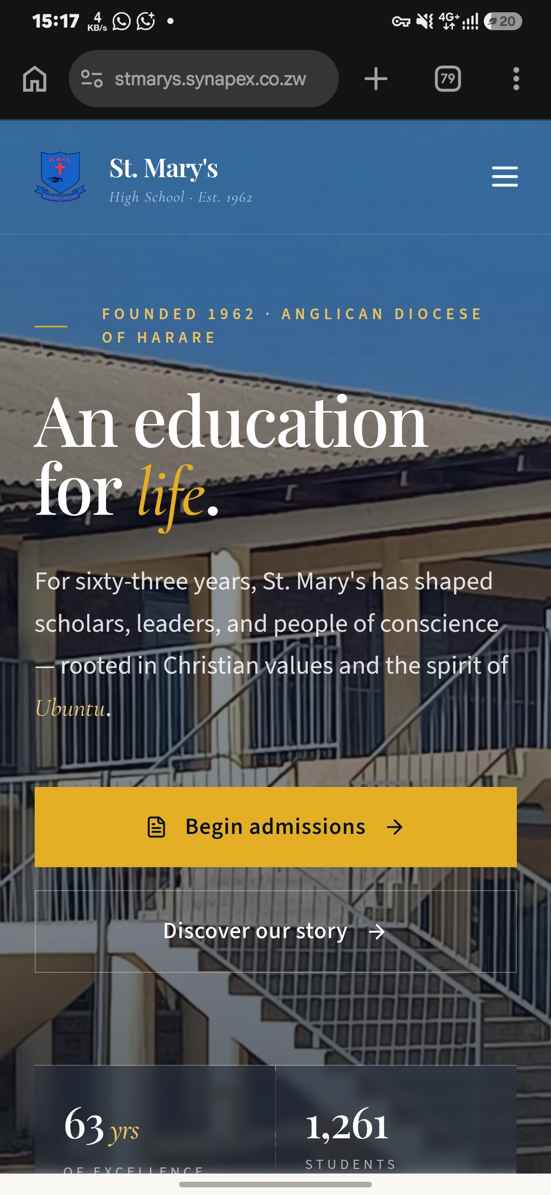 St. Mary’s High School project